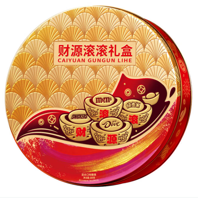 德芙德财源滚滚礼盒589g