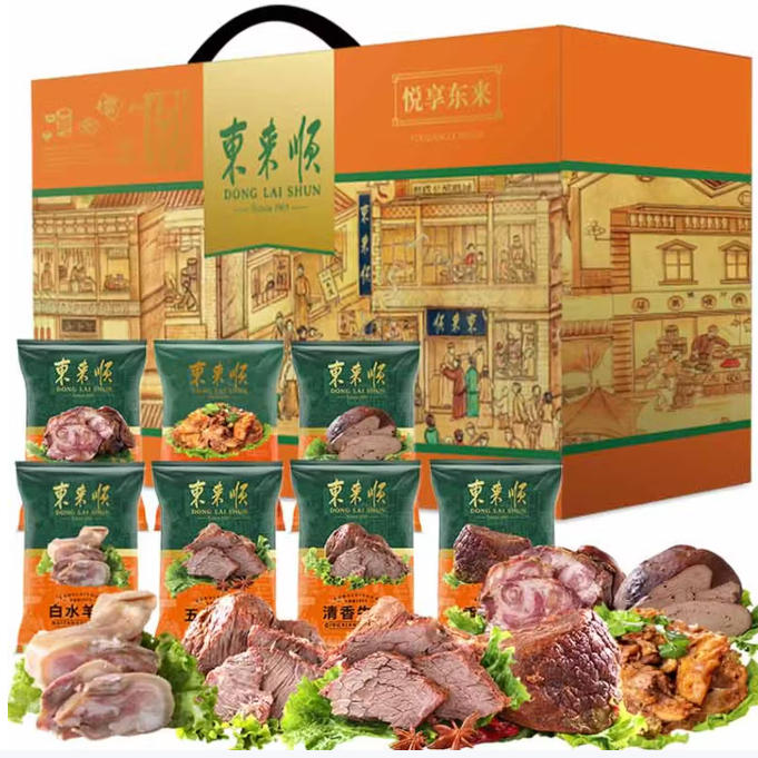 东来顺悦享东来熟食礼盒1700g