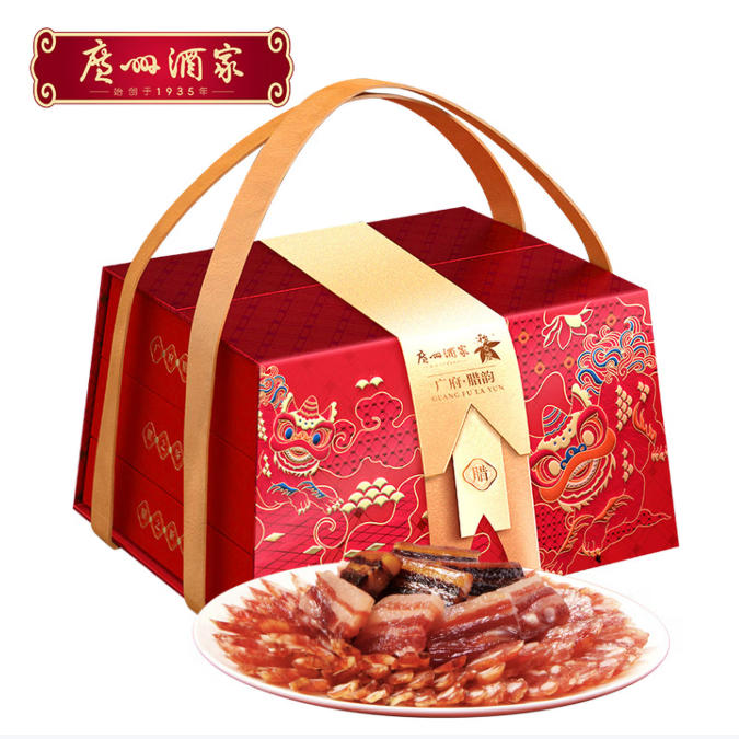 广州酒家广府腊韵腊味礼盒1500g
