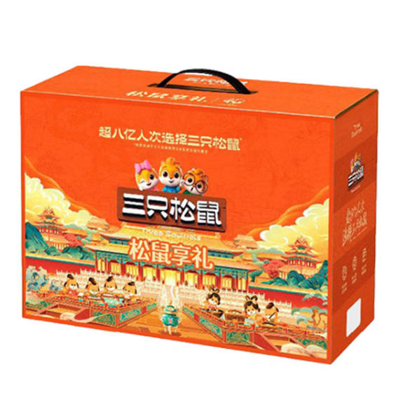 三只松鼠 松鼠享礼礼盒1870g